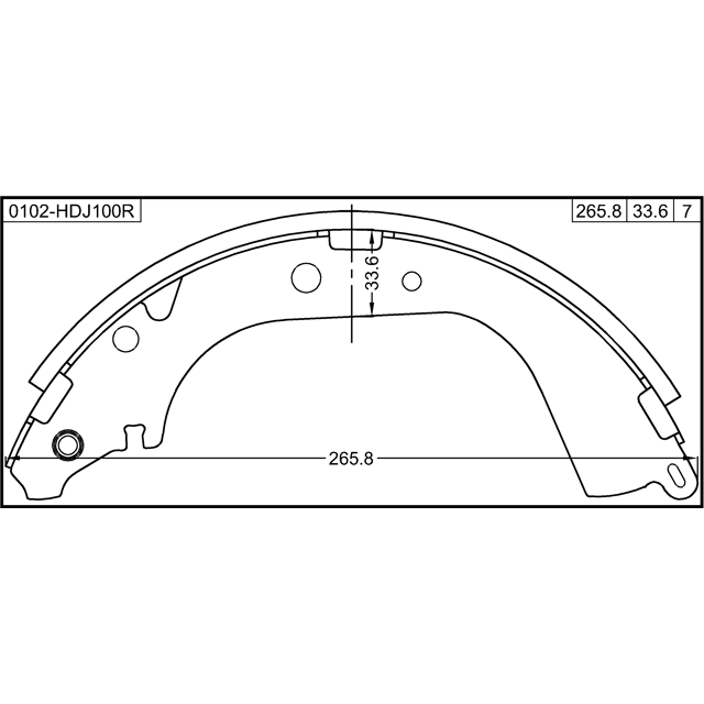 SHOE KIT, REAR BRAKE - KIT - Image 2