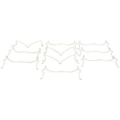 ANTI-RATTLE SPRING, DISC BRAKE PADS PCS 10