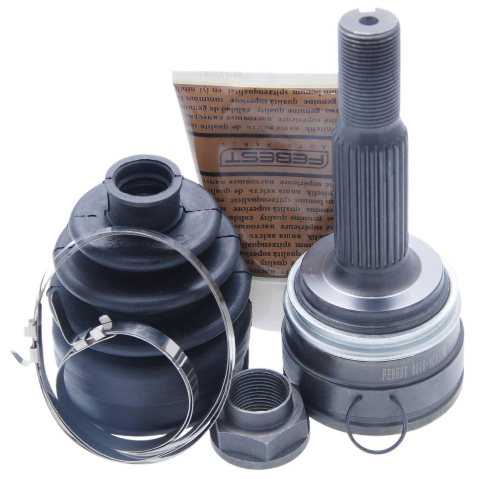 OUTER CV JOINT REAR 18X52X26