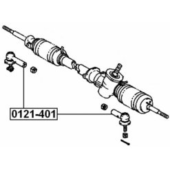 Alternative view of STEERING TIE ROD END