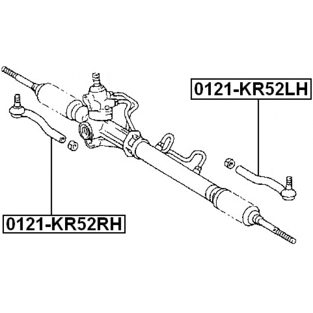 STEERING TIE ROD END LEFT - Image 2