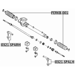 Alternative view of STEERING TIE ROD END RIGHT