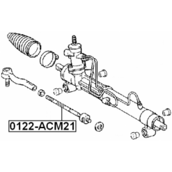 Alternative view of STEERING TIE ROD