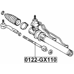 Alternative view of STEERING TIE ROD