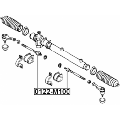 Alternative view of STEERING TIE ROD