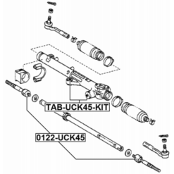 Alternative view of STEERING TIE ROD