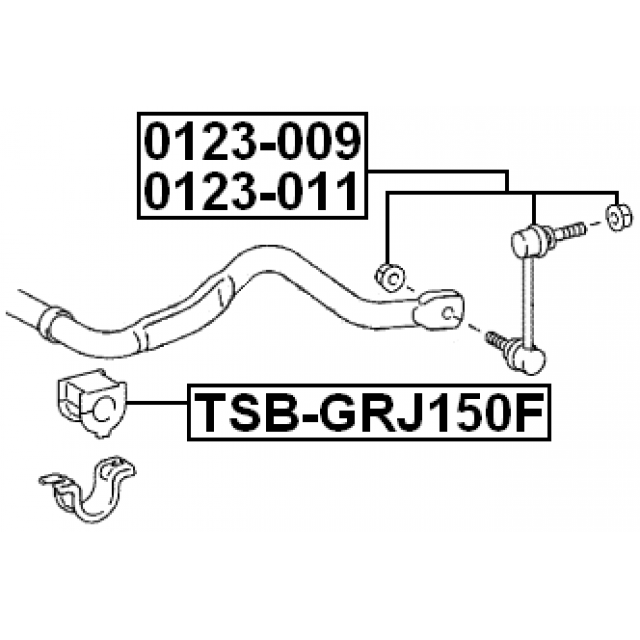 FRONT LEFT STABILIZER LINK / SWAY BAR LINK - Image 2