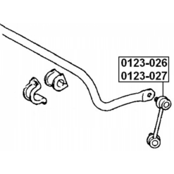 Alternative view of REAR RIGHT STABILIZER LINK / SWAY BAR LINK