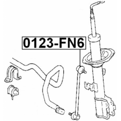 Alternative view of FRONT STABILIZER LINK / SWAY BAR LINK