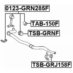 Alternative view of FRONT STABILIZER LINK / SWAY BAR LINK (SET)
