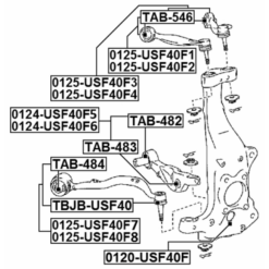 Alternative view of RIGHT LOWER FRONT ARM