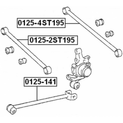 Alternative view of REAR TRANSVERSE LINK