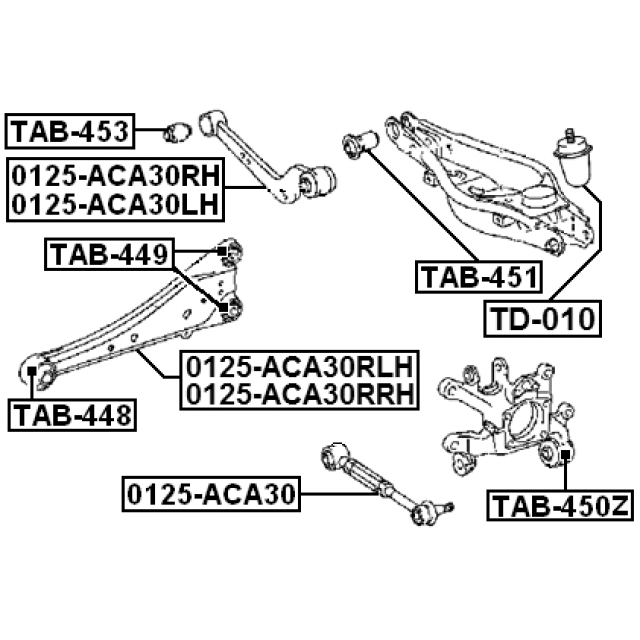 REAR LEFT TRAILING ROD - Image 2