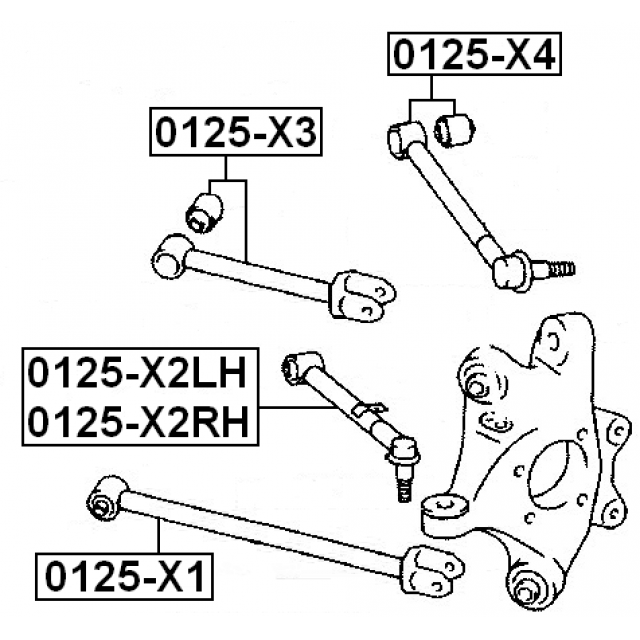 REAR UPPER TRANSVERSE LINK - Image 2