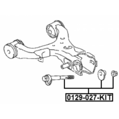 Alternative view of REPAIR KIT, CAMBER ADJUSTING ECCENTRIC BOLT