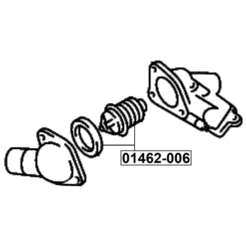 Alternative view of THERMOSTAT 76°C