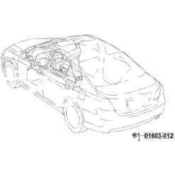Alternative view of REAR LEVEL SENSOR (WITH BRACKET, WITH LINK)