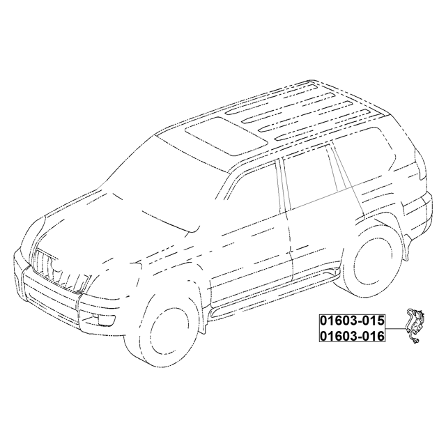 LEVEL SENSOR, REAR RIGHT (WITH BRACKET, WITH LINK, WITH WIRING) - Image 2