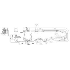 Alternative view of ABS SENSOR FRONT RIGHT
