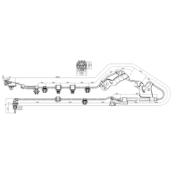 Alternative view of ABS SENSOR FRONT LEFT