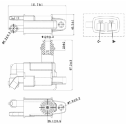 Alternative view of IGNITION COIL