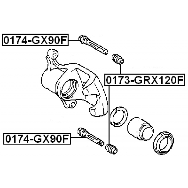 FRONT CALIPER SLIDE PIN - Image 2