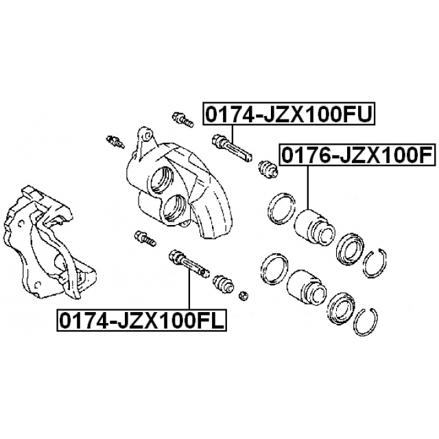 FRONT CALIPER SLIDE PIN - Image 2