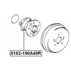 Alternative view of REAR WHEEL HUB