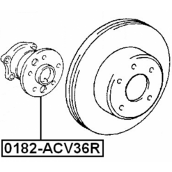Alternative view of REAR WHEEL HUB