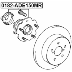 Alternative view of REAR WHEEL HUB