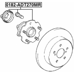 Alternative view of REAR WHEEL HUB