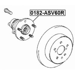 Alternative view of REAR WHEEL HUB