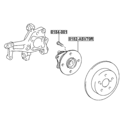 Alternative view of REAR WHEEL HUB