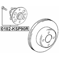 Alternative view of REAR WHEEL HUB