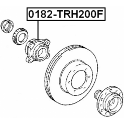 Alternative view of FRONT WHEEL HUB KIT
