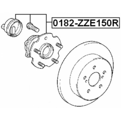 Alternative view of REAR WHEEL HUB