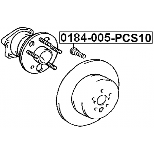 WHEEL STUD PCS 10 - Image 2