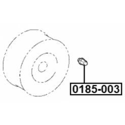 Alternative view of WHEEL NUT M14X1.5 L46.4