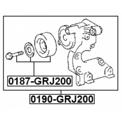 Alternative view of BELT TENSIONER