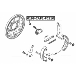 Alternative view of CAP BLEEDER PLUG PCS 10
