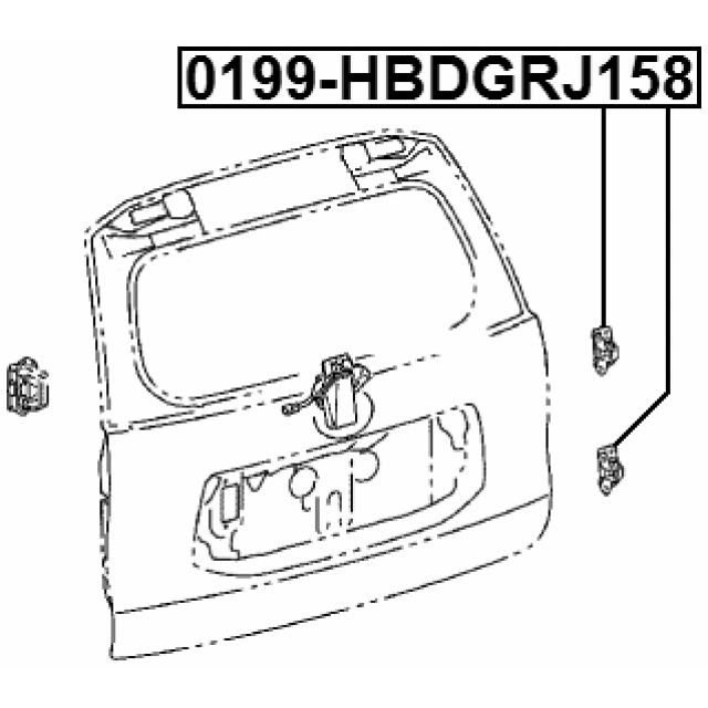 TAILGATE HINGE - Image 2