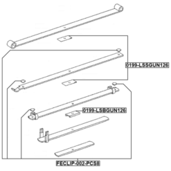 Alternative view of SPACER SILENCER, SPRING