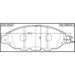 Alternative view of PAD KIT, DISC BRAKE, FRONT