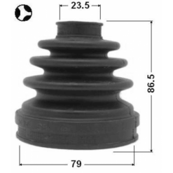 Alternative view of BOOT INNER CV JOINT KIT 79X86.5X23.5