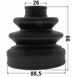 Alternative view of BOOT INNER CV JOINT KIT 88.5X99X26