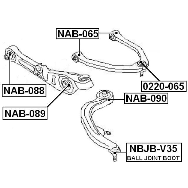 BALL JOINT FRONT UPPER ARM - Image 2
