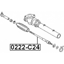 Alternative view of STEERING TIE ROD