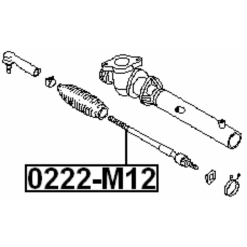 Alternative view of STEERING TIE ROD