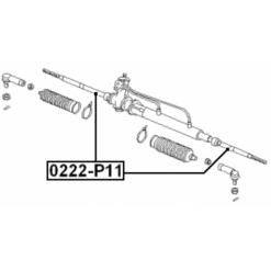 Alternative view of STEERING TIE ROD