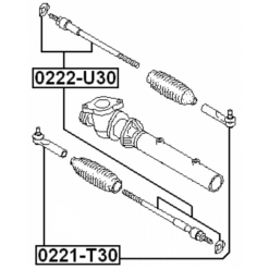 Alternative view of STEERING TIE ROD